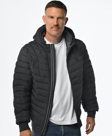 Kurtka PIT BULL NAYLOR HOODED PADDED czarna