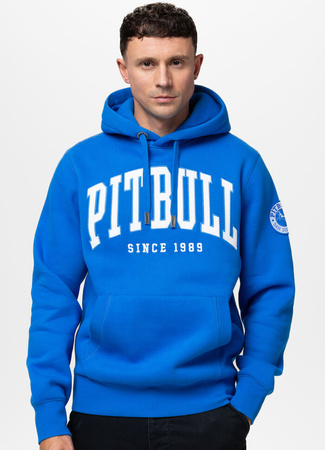 Bluza PIT BULL NORTON azurre blue kaptur
