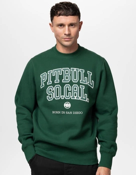 Bluza PIT BULL SO CAL hunter green prosta
