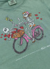 T-shirt damski PIT BULL Denim Washed CRUISINANDBOOZIN WMN mint
