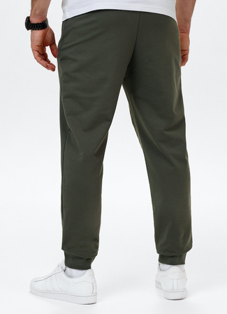 Spodnie sportowe PIT BULL Tricot Terry NUGGET old green