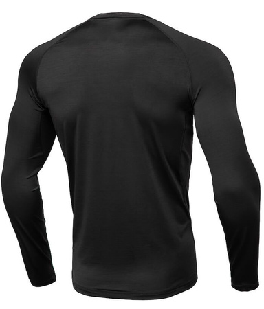 Longsleeve Rashguard PIT BULL MESH SMALL LOGO długi rękaw czarny