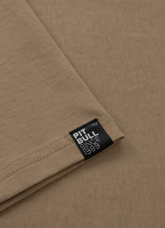 T-shirt PIT BULL HILLTOP 170 ciemnobeżowy (dark sand)