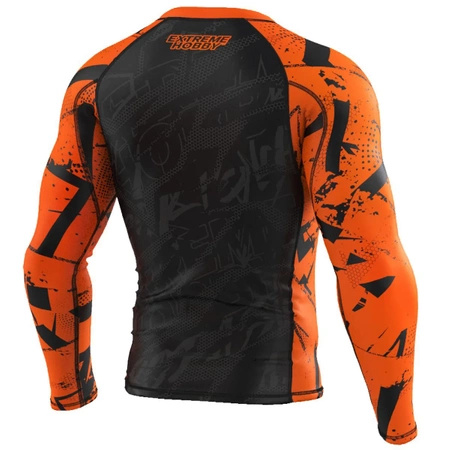 Longsleeve rashguard EXTREME HOBBY NEO pomarańczowy