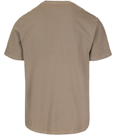 T-shirt PIT BULL USA CAL 210 GSM BRUSHED dark sand