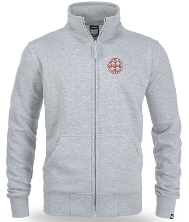 Bluza DOBERMANS THORS CROSS BCZ386 stójka szara