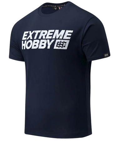 T-shirt EXTREME HOBBY BLOCK 24 granatowy