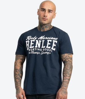 T-shirt BENLEE RETRO LOGO granatowy