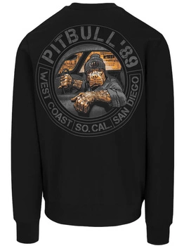 Bluza PIT BULL Tricot Terry DRIVING czarna prosta