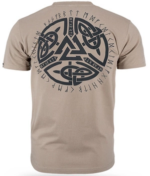 T-shirt DOBERMANS NORTH VALKNUT TS324 beżowy