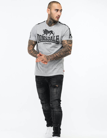 T-shirt LONSDALE STOUR szary