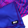 Legginsy biegowe 1/3 damskie EXTREME HOBBY CALEIDOSCOPE fioletowy