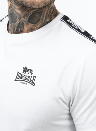 T-shirt LONSDALE BRINDISTER biały