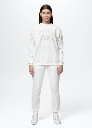 Damska bluza PIT BULL FIORA WMN off white prosta