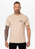 T-shirt PIT BULL Denim Washed RAW EDGE PACIFIC ultra light sand