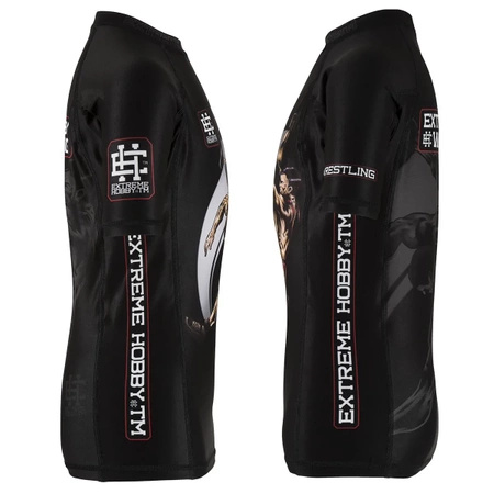 Short Sleeve Rashguard Kids Wrestling