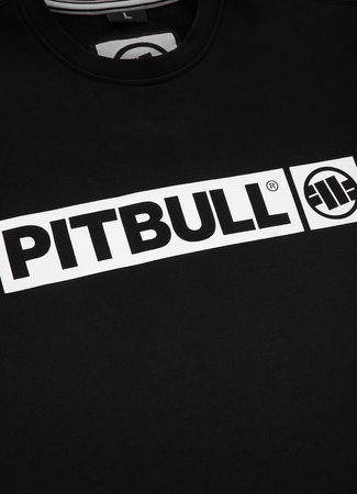 Bluza PIT BULL HILLTOP TERRY czarna prosta