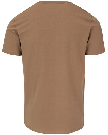 T-shirt PIT BULL MINIMAL 190 spandex brązowy (coyote brown)