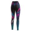 Legginsy sportowe damskie  EXTREME HOBBY VIVID BULTERIER różowy