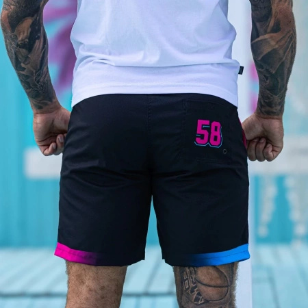 Szorty Sportowe EXTREME HOBBY VIBE czarne 