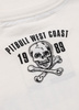 T-shirt PIT BULL OLDSCHOOL RAZOR biały