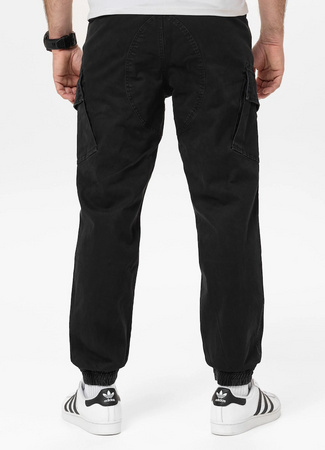 Spodnie joggery bojówki PIT BULL SCOTT czarne