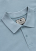 POLO PIT BULL Denim Washed Pique SMALL LOGO washed blue