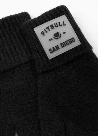 Rękawiczki zimowe PIT BULL LOVE PB czarne