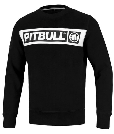 Bluza PIT BULL SHERWOOD czarna prosta