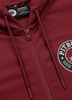 Bluza PIT BULL Tricot Terry SAN DIEGO CA burgundy rozpinana