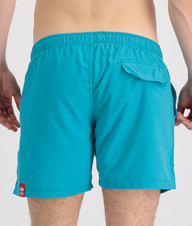 Spodenki ALPHA INDUSTRIES BASIC SWIM blue lagoon 196930 578