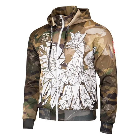 Dres sportowy EXTREME HOBBY POLSKA CAMO komplet khaki