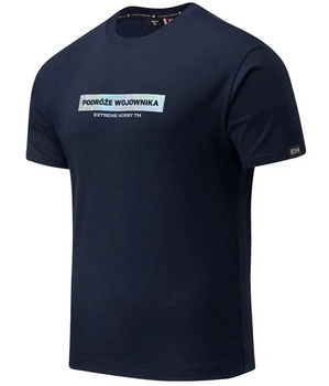 T-shirt EXTREME HOBBY PODRÓŹE WOJOWNIKA PRESTIGE granatowy