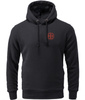 Bluza DOBERMANS THORS CROSS BK386 kaptur czarna