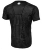 Rashguard PIT BULL MESH NET CAMO czarny krótki rękaw