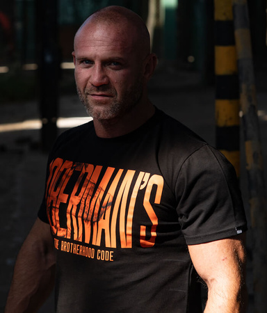 T-shirt BROTHERHOOD CODE TS388 czarny