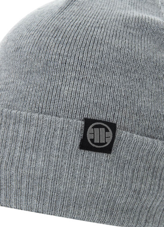 Czapka zimowa PIT BULL BUBBLE SMALL LOGO szara
