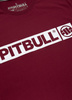 T-shirt PIT BULL HILLTOP 170 bordowy