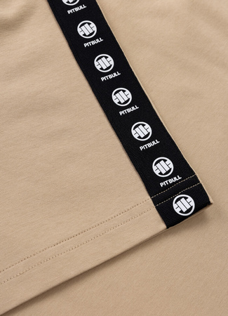 T-shirt PIT BULL TAPE NUGGET beżowy (pale sand)