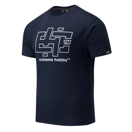 T-shirt EXTREME HOBBY CRUCIAL granatowy