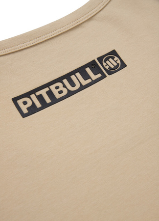 Tank top PIT BULL SLIM FIT HILLTOP beżowy (pale sand)