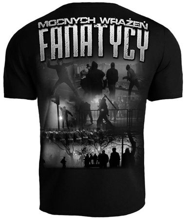 T-shirt PUBLIC ENEMY MOCNYCH WRAŻEŃ FANATYCY czarny