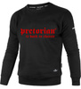 Bluza PRETORIAN BACK TO CLASSIC prosta czarno-czerwona