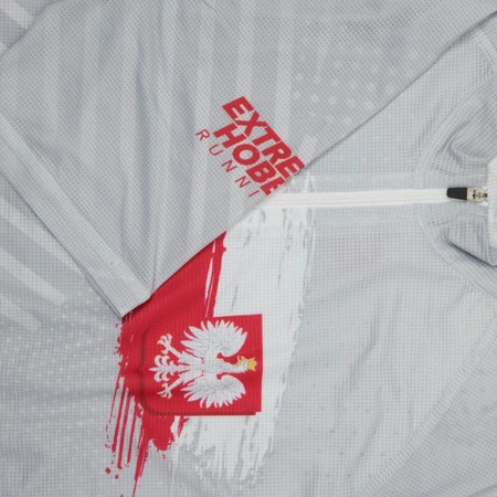 Koszulka Biegowa Męska Rozpinana Polska Prime