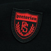 Bluza PRETORIAN SHIELD HONOUR czarno-czerwona stójka