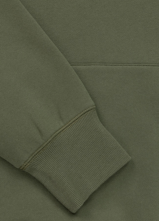 Bluza PIT BULL SMALL LOGO oliwkowa (olive) kaptur