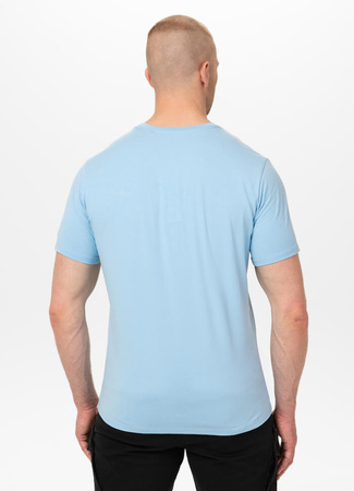 T-shirt PIT BULL MINIMAL 190 spandex błękitny (light blue)
