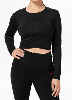Damski Longsleeve sportowy PIT BULL BUENA WMN czarny