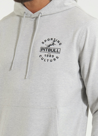 Bluza PIT BULL Tricot Terry PHYSICAL CULTURE szara kaptur