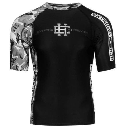 Short sleeve rashguard EXTREME HOBBY COMBAT GAME czarny